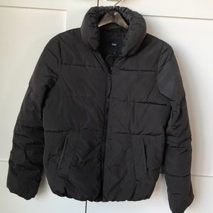 Gap chocolate brown puffy coat